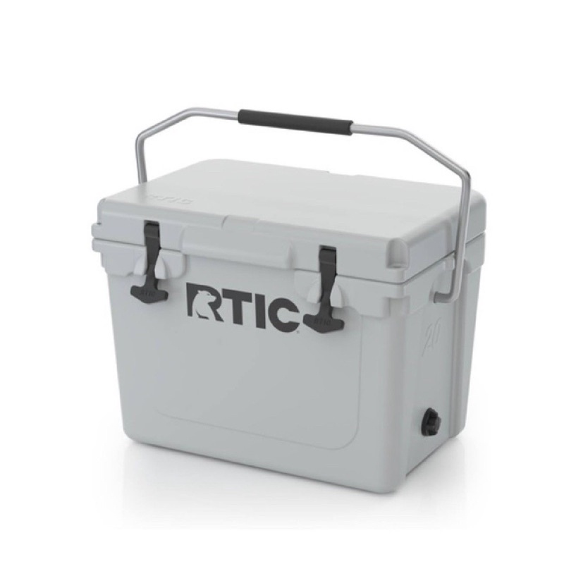 ถังเก็บความเย็น RTIC COOLER BLUE 20QT. สีเทามือสองสภาพเหมือนใหม่มีกล่อง