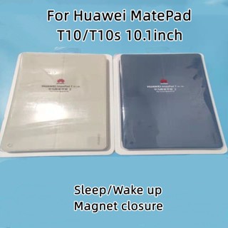เคสหนัง ฝาพับอัจฉริยะ พร้อมแม่เหล็ก ตั้งหลับอัตโนมัติ สําหรับ HUAWEI MatePad T10s 10.1 T10 10.1 Ags3k-L09