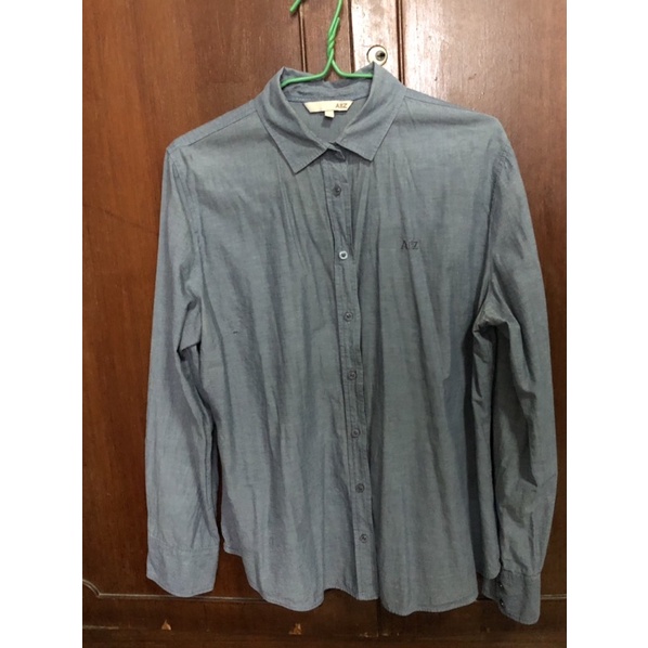 เสื้อเชิ้ต AIIZ สีเทา