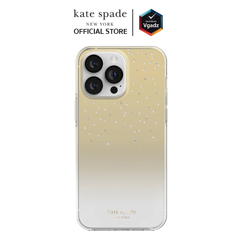 Kate Spade New York รุ่น Glazed Protective - เคสสำหรับ iPhone 14 Pro Max
