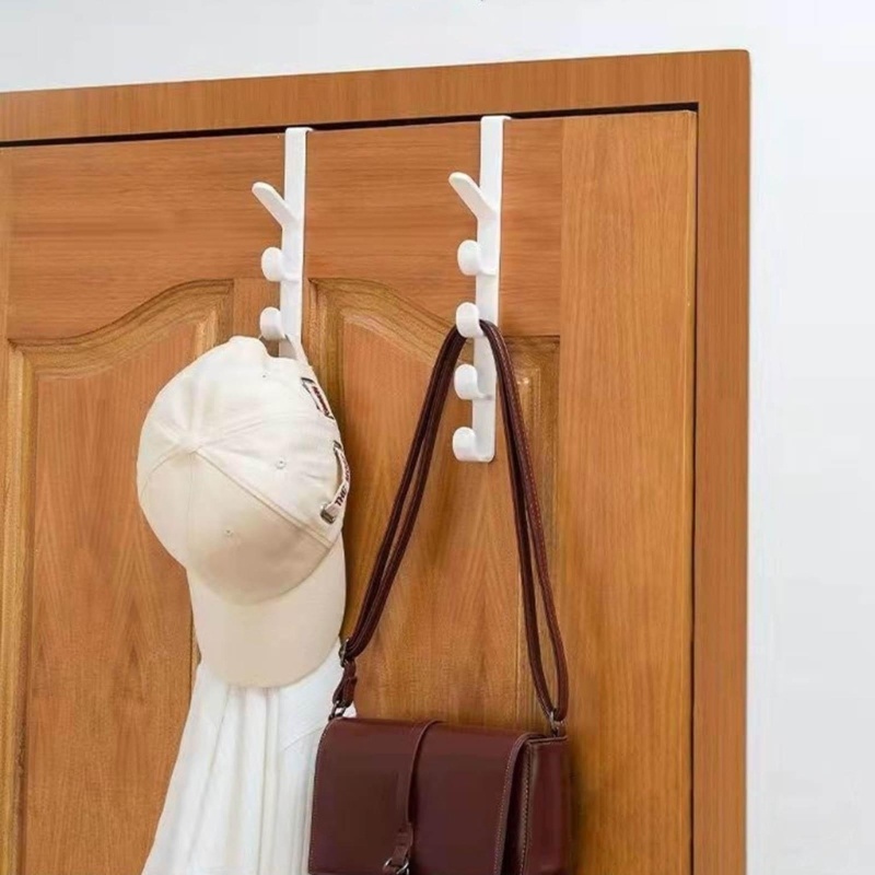 ที่ดีที่สุดกว่าตะขอประตูประตูแขวนพลาสติกออแกไนเซอร์สําหรับแขวนเสื้อผ้า - รูปที่ 6