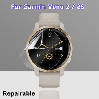 ฟิล์มไฮโดรเจลนิ่ม ใส ป้องกันหน้าจอ สําหรับ Garmin Venu 2 2S Venu2 Venu2S 2 3 5 10 ชิ้น