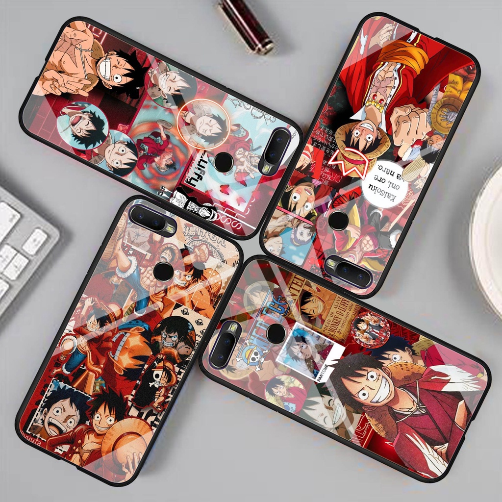 One Piece Anime Case OPPO RENO 8 5G 4G A16E A57 2022 A16K A12 A5S A3S A1K A76 A96 A15 A54 A53 A92 - 