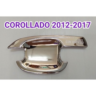 เบ้าประตู โครเมี่ยม CHEVROLET COROLLADO โคโรลาโด 2012 2013 2014 2015 2016 2017 ยี่ห้อ: LEKONE