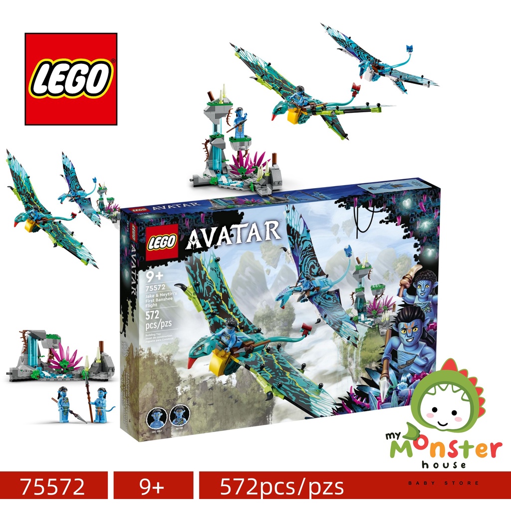 LEGO Avatar 75572 Jake & Neytiris First Banshee Flight