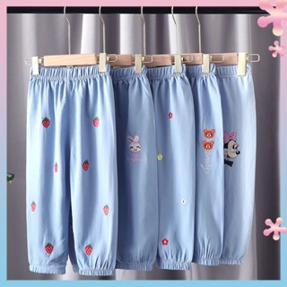 Special Price clearance girls pants summer thin childrens anti-mosquito pants girls pants leggings girls baby lantern pants