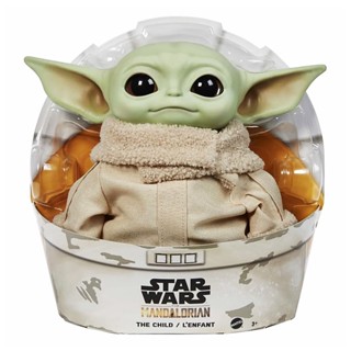 Star Wars The Mandalorian Baby Yoda Grogu The Child Plush Figure Doll ตุ๊กตาเบบี้โยดา โกรกู ขนาด 11 นิ้ว