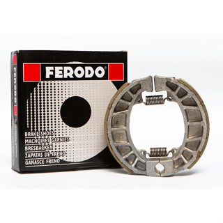 ผ้าเบรกหลัง FERODO VESPA : LX 125/150, S 125/150