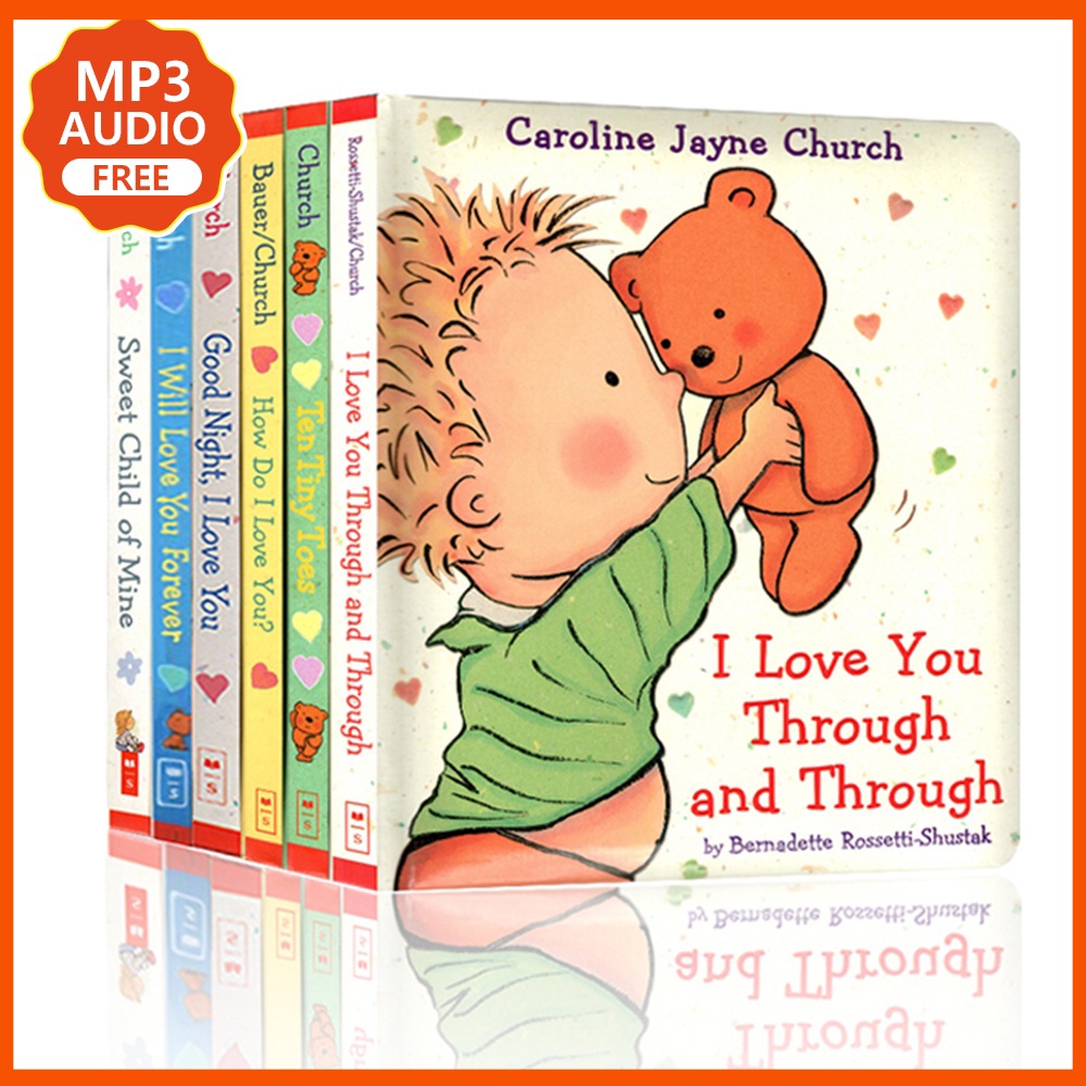 หนังสือนิทาน I Love You Through And Through Series โดย Caroline Jayne Church Story Book