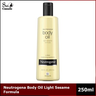 Neutrogena Body Oil Light Sesame Formula 250 ml