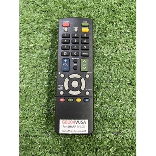 รีโมท TV SHARP รุ่น GB104WJSA ตามภาพใส่ถ่านใช้งานได้เลย