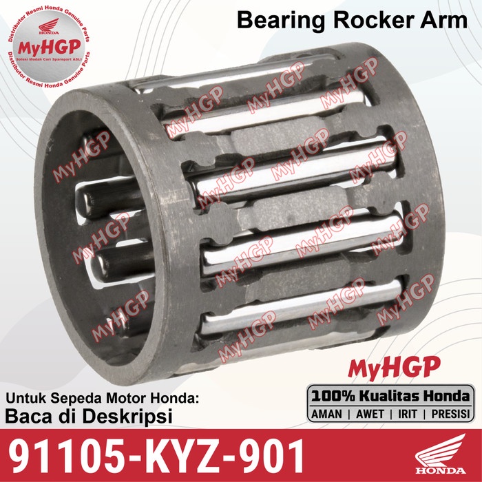 91105KYZ901 - แบริ่ง Rocker Arm - คลัทช์เข็มเพลา Templar Supra X 125 Helm In คาร์บูเรเตอร์ FI F1 ฉีด