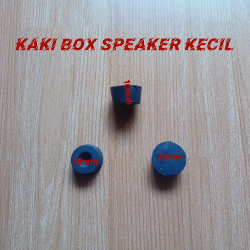 ลําโพงขนาดเล็กฟุตยางเครื่องขยายเสียงฐาน Sanyo TV Cajon เท้ารอบโต๊ะเก้าอี้รองเท้า