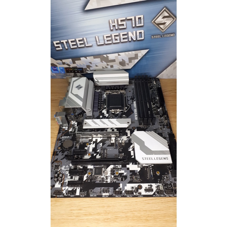 MAINBOARD (เมนบอร์ด) 1200 ASROCK H570 STEEL LEGEND