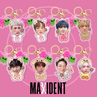 Kpop จรจัดเด็กอัลบั้มใหม่การ์ตูนรักพวงกุญแจอะคริลิคแพคเกจที่สําคัญรถเสน่ห์