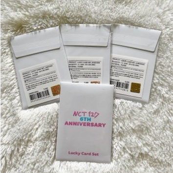 NCT 127 - LUCKY CARD MD 6TH ANNIVERSARY JAEHYUN HAECHAN JUNGWOO