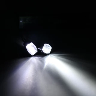 Myhrc ไฟสปอตไลท์ LED ทรงกลม พร้อมตัวยึด สําหรับรถไต่หินบังคับ 1/10 Traxxas TRX4 TRX6 Axial SCX10 III YK4082 Tamiya CC01