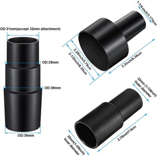 อะแดปเตอร์แปลงท่อเครื่องดูดฝุ่น 3 ชิ้น สําหรับเครื่องดูดฝุ่น