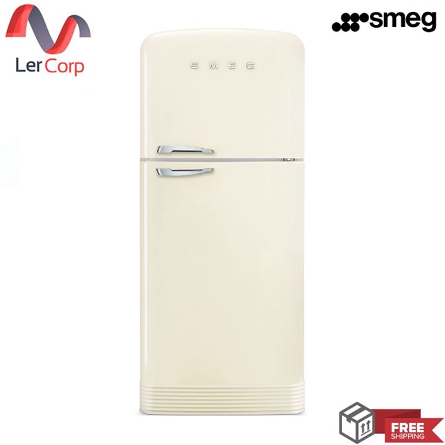 ตู้เย็น Smeg 50's Retro รุ่น FAB50RCR5 สีครีม 2 ประตู