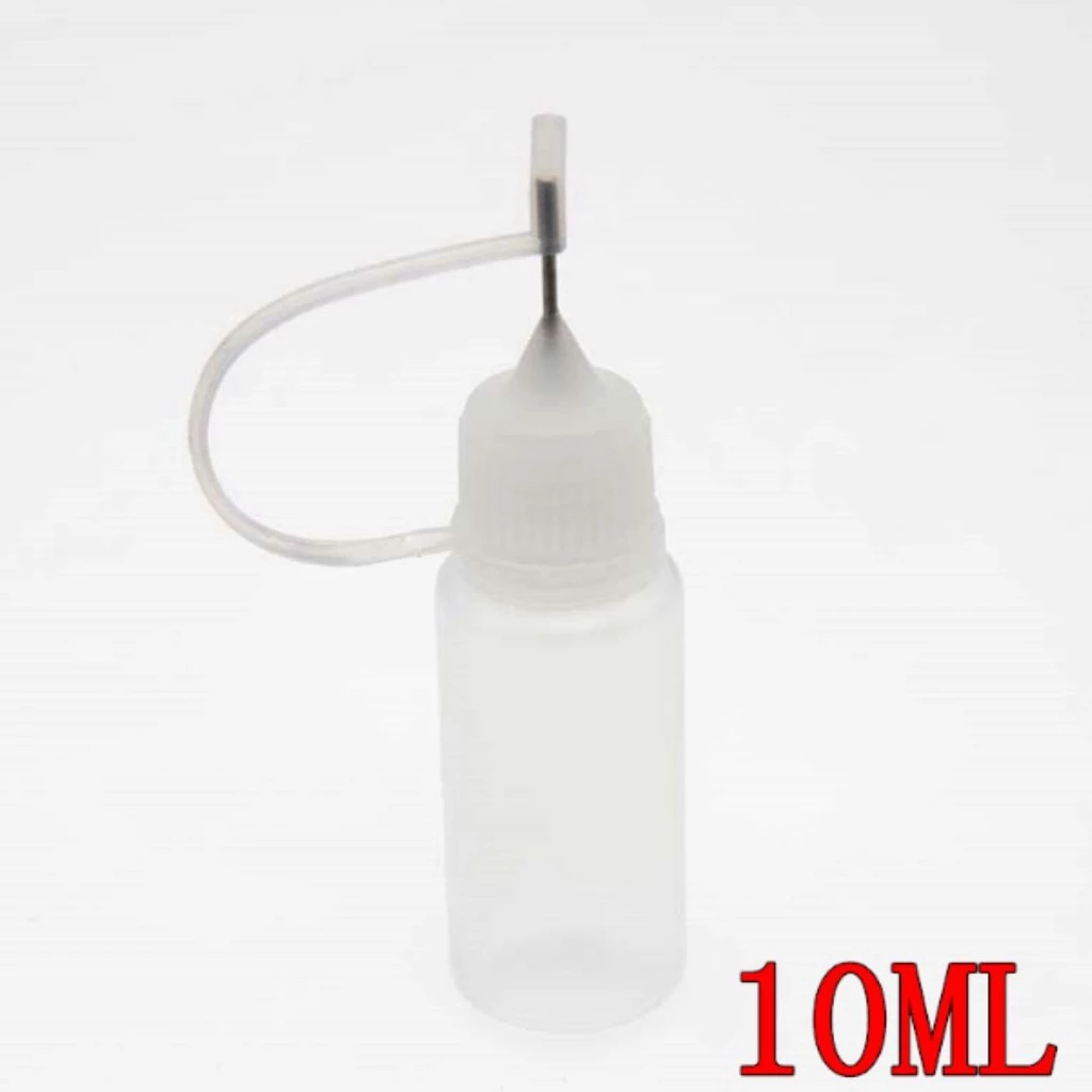 10ml ขวดหยด หัวเข็ม ขวดหัวเข็ม ปลายเข็ม แบ่งเจล ปากแหลม ขวดดรอเปอร์