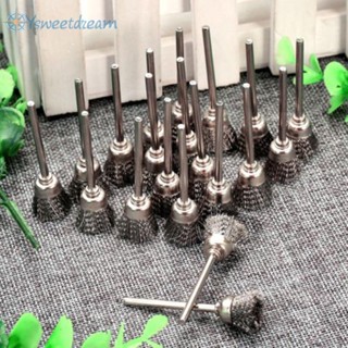 【SWTDRM】Brush Wire Wheel Power Tools 3mm Accessory Cleaner Mini Rotary Element-【Sweetdream】