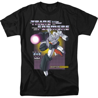 Decepticon Megatron Transformers T-Shirt เสื้อยืด oversize เสื้อคู่ เสื้อแฟชั่นผญ