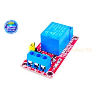 Relay 12V 1 Channel 10A 250V แบบ Active High/Low