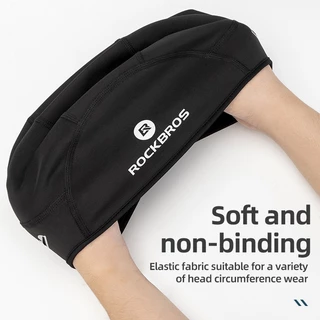 【TH Delivery】ROCKBROS Cycling Cap Winter Caps Keep Warm Bandana Sports Ski Running Headband Windproof Men Riding Head Hat