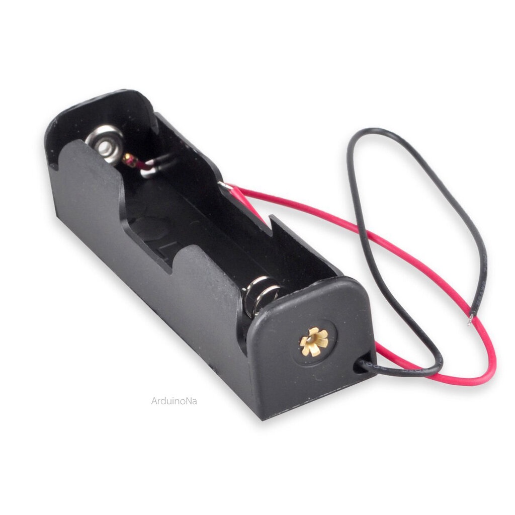รางถ่าน 18650 จำนวน 1 ก้อน แบบมีสายไฟ 18650 battery box รูปที่ 2