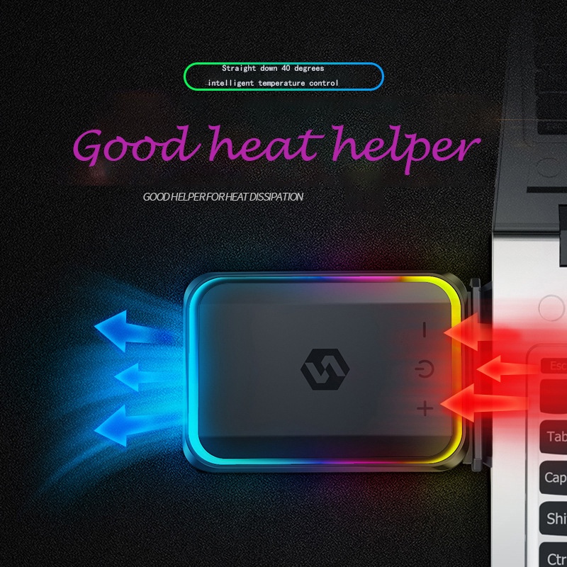 NEW Vacuum Portable Notebook Laptop Cooler USB Air External Extracting Cooling Fan for Laptop Speed Adjustablel #5