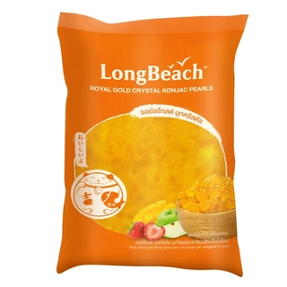 ลองบีชรอยัลโกลด์บุกคริสตัลขนาด800กรัมLong Beach Royal Gold Konjac Crystal Size 800 g.