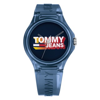 TOMMY HILFIGER Jeans Berlin รุ่น TH1720028 นาฬิกาผู้ชาย สายซิลิโคน สีน้ำเงิน หน้าปัด 40 มม.