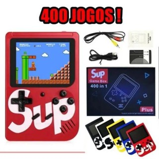 กล่องวิดีโอเกม Sup ขนาดเล็ก แบบพกพา 400 เกม In 1