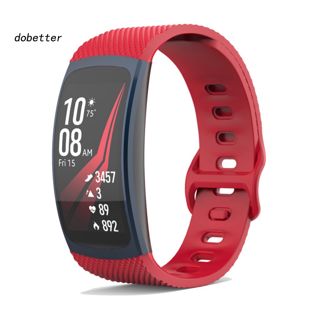 <Dobetter> สายคล้องนาฬิกาข้อมือ TPU แบบเปลี่ยน สําหรับ Samsung Gear Fit2 SM-R360 Fit2 Pro SM-R365 #4