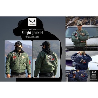 FLIGHT JACKET MA-1 แบรนด์ Vancefly