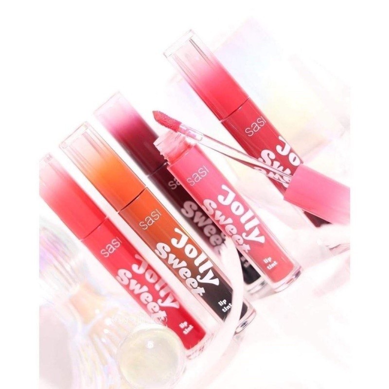 Sasi Jolly Sweet Lip Tint New ลิปทินท์สูตรน้ำเนื้อแน่น ศศิ 5 เฉดสี [3 g.] - รูปที่ 2