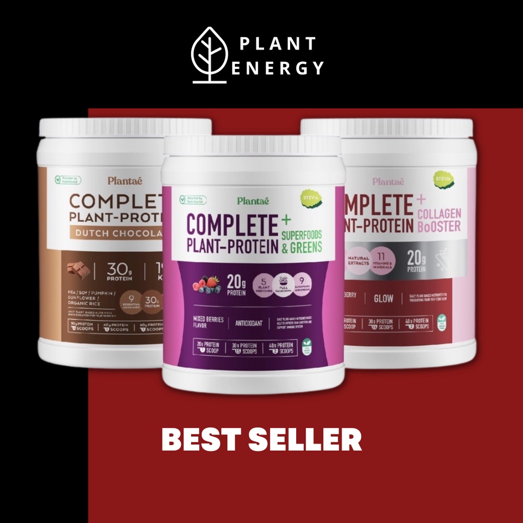 (เก็บโค๊ดลดเพิ่ม)Plantae :โปรพิเศษSet รวมรสชาติ Dutch Chocolate ,Strawberry Boost และ Mixed Berries