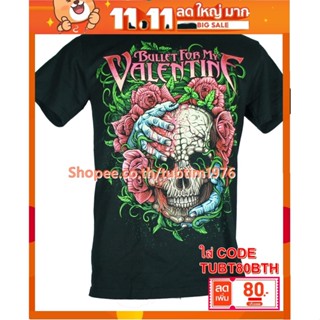 เสื้อวง Bullet For My Valentine เสื้อวงดังๆ วินเทจ เสื้อวินเทจ  BFV1275