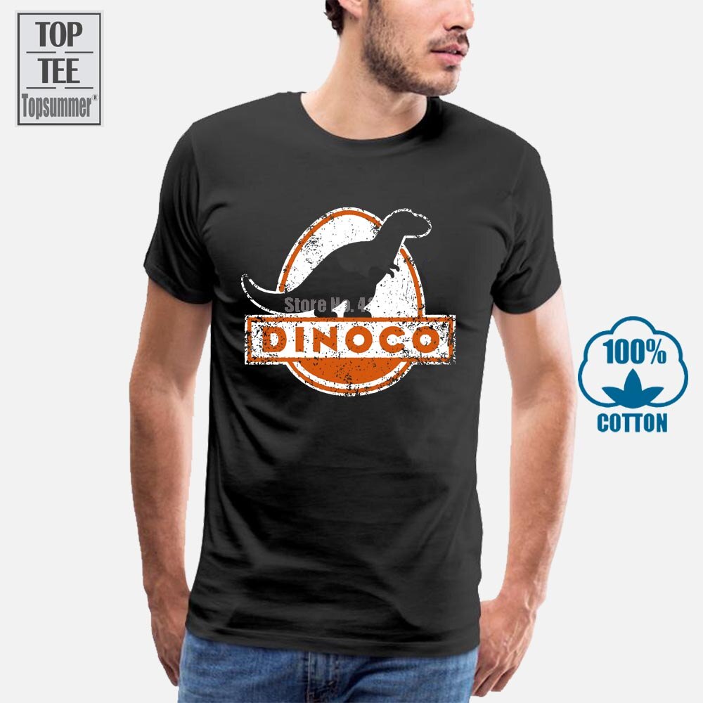 Dinoco Logo Ii T Shirt Oil Company Petrol Gas Station Toy Cars Story Tankstell