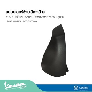 สปอยเลอร์ซ้าย -ขวา สีเทาด้านVESPA ใส่กับรุ่น Sprint, Primavera 125,150 ทุกรุ่น