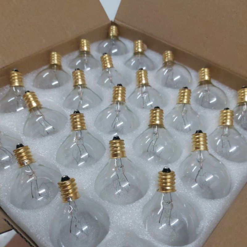 อะไหล่ หลอดไฟปิงปอง ขั้วe12