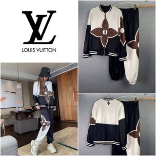 ชุดเซ็ต Louis Vuitton ลาย LV ดอกจิกใหญ่