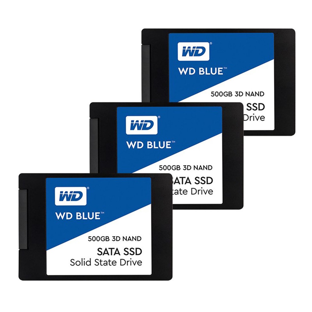 [ท้องถิ่นไทย]250GB,500GB,1TB Western Digital SSD (เอสเอสดี) WD BLUE SATA 3 2.5”(WDS500G2B0A) 3D NAND ประกัน 5 ปี #6