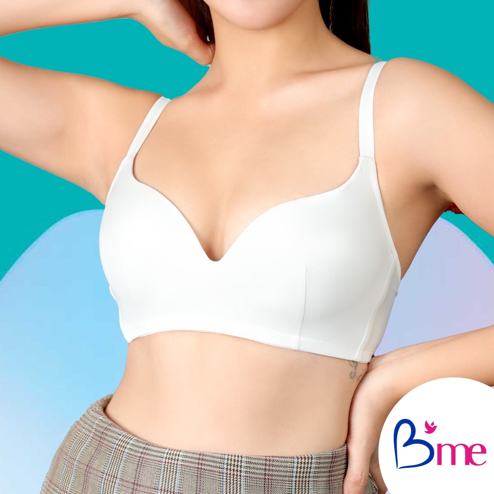 B'me เสื้อชั้นในไร้โครง รุ่น ME1502(BE-U Collection) สีกรม สีครีม สีนู้ด