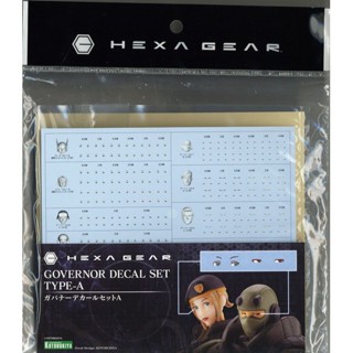 Kotobukiya Hexa Gear Governor Decal Set Type-A 4934054044429 (Plastic Model)