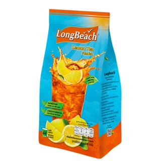 ลองบีชผงชาอเมริกัน ชามะนาว ขนาด 900 กรัม. LongBeach American Iced Tea -  Lemon Tea size 900g.