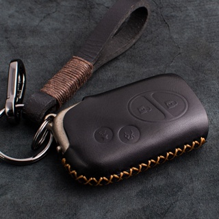 1 PCS Genuine Leather Key Case Cover Fob For Lexus IS250 ES240 ES350 RX270 RX350 RX300 Remote Keyless Holder Car Accesso