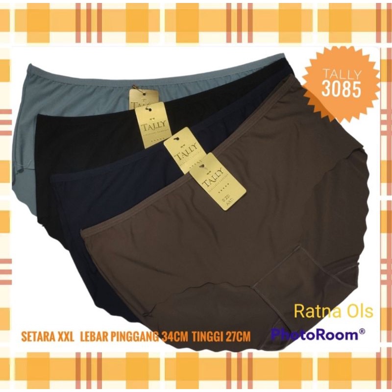 Tally 3085/Polini Womens Seamless CD ใน 6234 Size L XL XXL