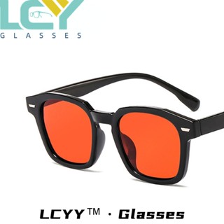 Lcyy2023 ใหม่ แว่นตากันแดด ทรงสี่เหลี่ยม แฟชั่นเกาหลี ยุโรป และอเมริกา 3351