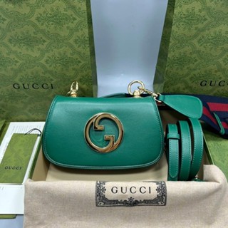 🔥ผ่อนได้🔥Gucci Mini bag with round Interlocking G Size 22 cm งาน Original อุปกรณ์ : Full Box Set [ กระเป๋าสะพายข้าง ]